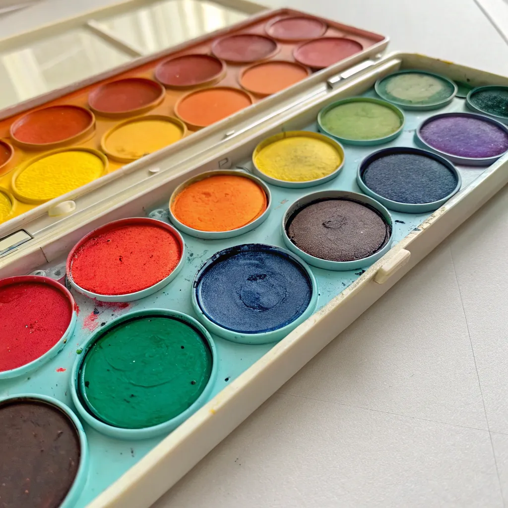 Colorful Art Palette